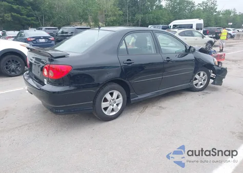 2008 Toyota Corolla S z USA, uszkodzony, nr VIN 2T1BR32EX8C911527